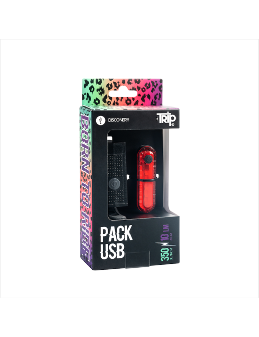 SET LUCES TRIP USB PACK DISCOVERY | 10LM / 350LM