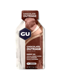 Pack 10 gel Gu Box Energy Gel, Chocolate Outrage