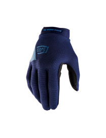 Guantes 100% Ridecamp Navy/Slate Blue